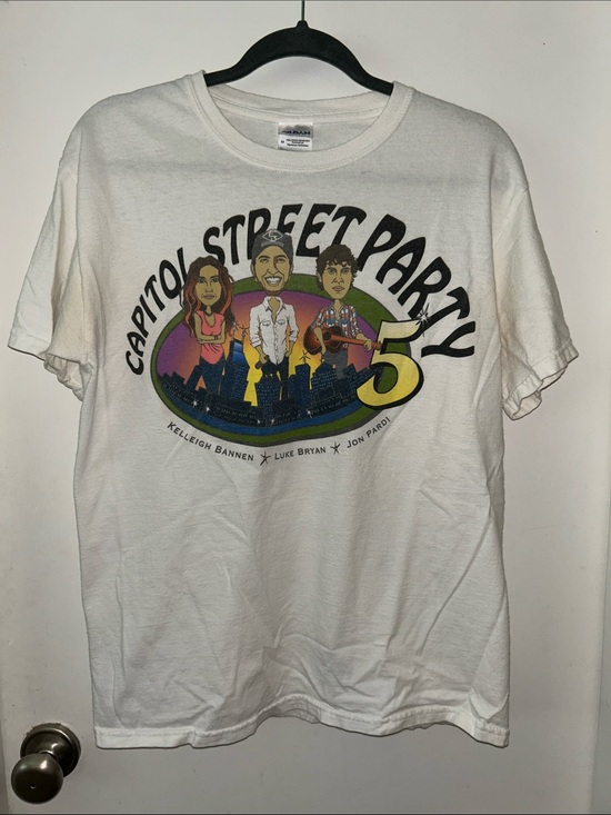 Gildan Other - Capitol Street Party Tee, from 2012 featuring Luke Bryan, Jon Pardi, Kelleigh Ba
